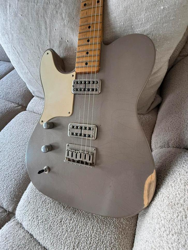 Linkshandige Haar Guitars T Shoreline Gold Relic Cabronita, Muziek en Instrumenten, Snaarinstrumenten | Gitaren | Elektrisch, Zo goed als nieuw
