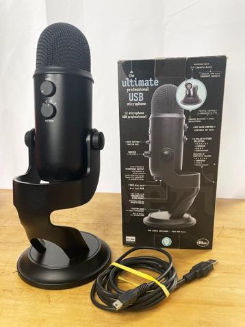 Blue Yeti Black - Uitstekende staat - USB Plug & Play beschikbaar voor biedingen