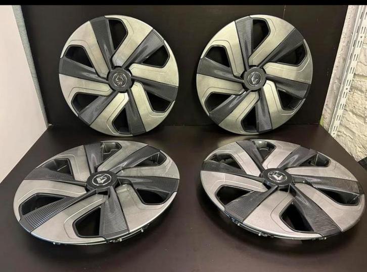 4 wieldoppen Renault Espace Capture Laguna 17", Auto diversen, Wieldoppen, Nieuw, Ophalen of Verzenden