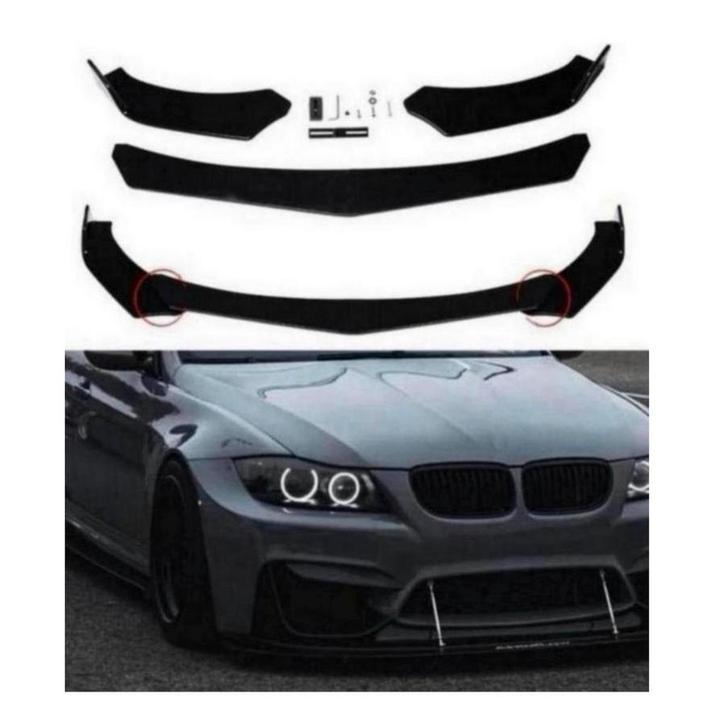 Bumperlip pour BMW Série 3, noir E46, E90 E91, E93, F30, F31, Autos : Divers, Tuning & Styling, Enlèvement ou Envoi