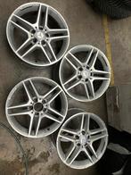 4 jantes alu amg r17 pouce pour mercedes classe c200, Ophalen, Velg(en)
