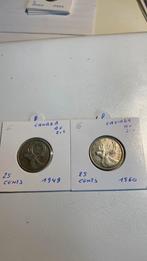 Zilver munten Canada, Timbres & Monnaies, Monnaies | Amérique, Enlèvement ou Envoi, Argent