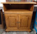 Rustiek eikenhouten tv-meubel, Huis en Inrichting, Kasten |Televisiemeubels, Ophalen, Gebruikt, Eikenhout, 50 tot 100 cm