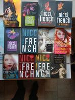 Nicci French set 12 boeken (5 euro/boek), Comme neuf, Enlèvement