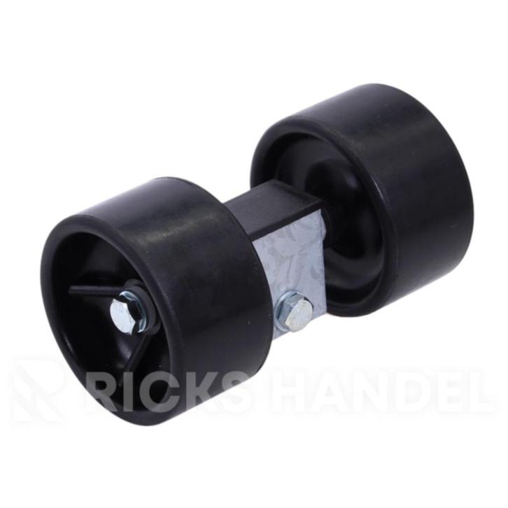 Rollenset bootrol, kimrol 70/120 rubber op kantelblokje, Watersport en Boten, Accessoires en Onderhoud, Ophalen of Verzenden