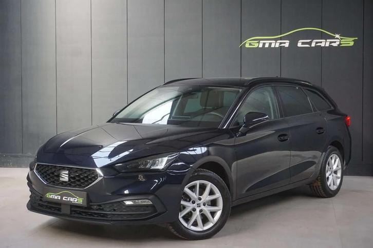 SEAT Leon Sportstourer 1.0 eTSI Auto.-Nav-Benzine-Garantie, Auto's, Seat, Bedrijf, Te koop, Leon, ABS, Airbags, Airconditioning