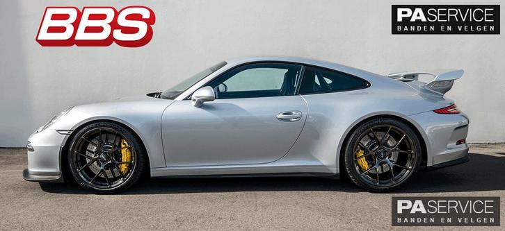 Nieuw 20 inch Satin Black BBS FI-R Porsche 991 Breedset, Auto-onderdelen, Banden en Velgen, Velg(en), 20 inch, Nieuw, Ophalen of Verzenden