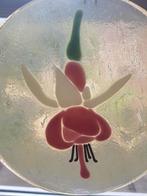 Glazen raamhanger of wanddecoratie met roze Fuchsia, Maison & Meubles, Accessoires pour la Maison | Autre, Comme neuf, Enlèvement ou Envoi