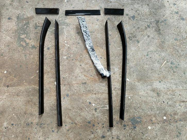 Zwarte hoogglans interieurlijsten set BMW 5-Serie E39, Auto-onderdelen, Interieur en Bekleding, BMW, Gebruikt, Ophalen of Verzenden