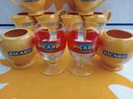 Ricard glazen 2 logo 1964 plus 2 kannetjes 15 CL, Verzamelen, Glas en Drinkglazen, Nieuw, Ophalen of Verzenden, Waterglas