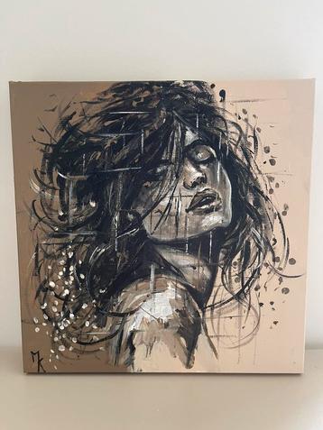 Schilderij sensuele dame Mk Art beschikbaar voor biedingen