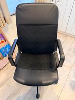 Zwarte bureaustoel ikea, Enlèvement, Comme neuf, Chaise de bureau