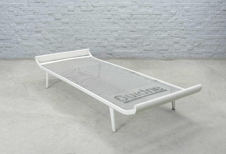 Vintage design Auping Sofa / Daybed model Cleopatra, 1960s, Huis en Inrichting, Slaapkamer | Bedden, Gebruikt, Eenpersoons, 80 cm