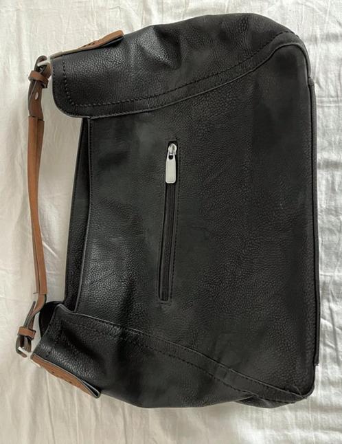 nieuw zwart shopper schoudertas ruime handtas 44cm/28cm, Handtassen en Accessoires, Tassen | Damestassen, Nieuw, Shopper, Zwart
