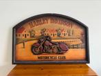 Harley davidson houten plakaat, Ophalen, Gebruikt
