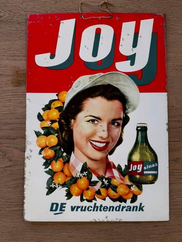 Ancien panneau publicitaire de Joy Sina, Enlèvement ou Envoi, Utilisé, Panneau publicitaire