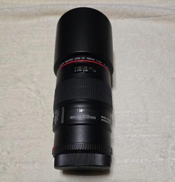 Canon EF100mm f 2.8L USM IS Macro beschikbaar voor biedingen