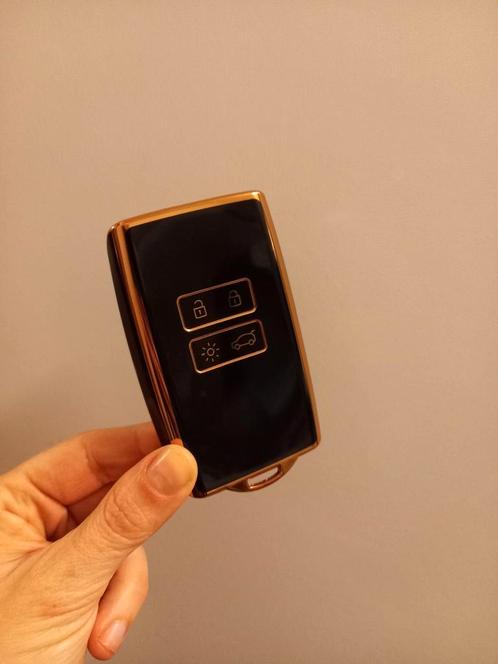 New black gold flexible car key cover x case Renault, Auto diversen, Auto-accessoires, Nieuw, Ophalen of Verzenden