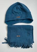 Blauwe fleece sjaal + muts Filou & Friends, Kinderen en Baby's, Gebruikt, Setje, Filou & Friends, Ophalen of Verzenden