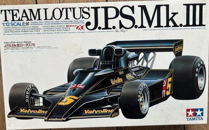 Lotus JPS MK III à l'échelle 1:12 ! ! Mario Andretti, Hobby & Loisirs créatifs, Modélisme | Voitures & Véhicules, Neuf, Voiture