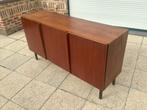 Vintage 60s Deense Sideboard teak, Huis en Inrichting, Kasten | Overige, Ophalen of Verzenden, Gebruikt