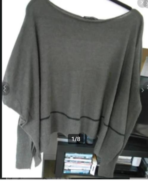 Sarah Pacini, Kleding | Dames, Truien en Vesten, Zo goed als nieuw, Grijs, Ophalen of Verzenden