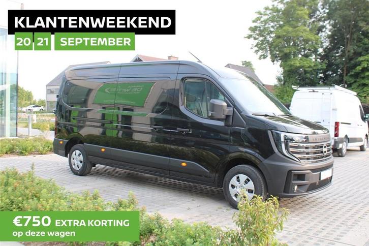 Nissan Interstar VAN L2H2 dCi 170pk AT Tekna + Cargo Pack, Auto's, Bestelwagens en Lichte vracht, Bedrijf, Te koop, ABS, Achteruitrijcamera