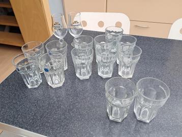 glas glazen bier Hoegaarden; beker, Grand Cru, De Kluis, ..., Enlèvement ou Envoi, Comme neuf, Verre à bière