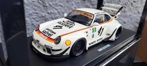 Porsche 911 (993) RWB Rauh-Welt Kato-San 1:18ème GT spirit, Hobby en Vrije tijd, Modelauto's | 1:18, Nieuw, Auto, Overige merken