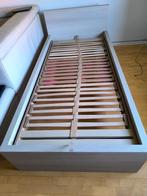 2 eenpersoonsbedden  zonder lattenbodem, Huis en Inrichting, Slaapkamer | Bedden, Ophalen, Gebruikt, 90 cm, Eenpersoons