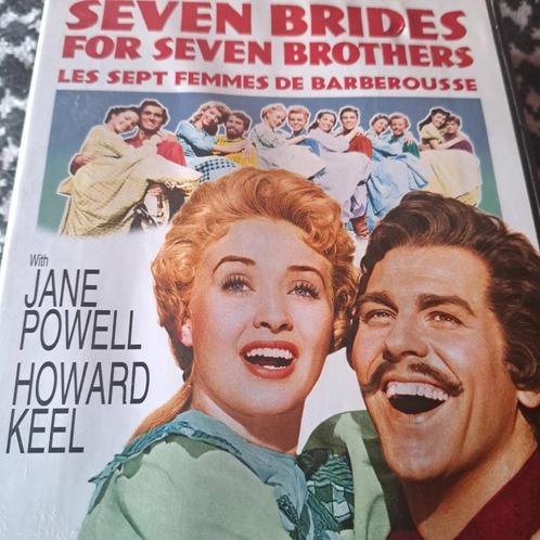 Seven brides for seven brothers 1954 dvd als nieuw krasvrij, Cd's en Dvd's, Dvd's | Klassiekers, Zo goed als nieuw, Overige genres