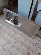 Inox spoelbak, Ophalen of Verzenden, Zo goed als nieuw