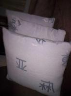 3 decoratieve kussens , zonder / of mét vulling , 40/40cm, Caravans en Kamperen, Ophalen of Verzenden, Zo goed als nieuw