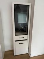 Vitrine kast met verlichting, Ophalen, Zo goed als nieuw