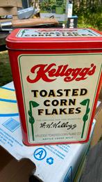 Kellogg’s corn flakes tinnen doos, Collections, Boîte en métal, Enlèvement