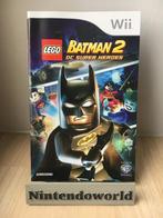 Batman DC Super Heroes (Wii) Handleiding, Ophalen of Verzenden, Zo goed als nieuw