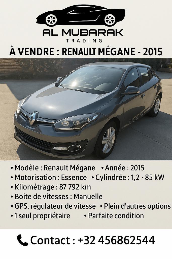 Renault Megane, Auto's, Renault, Particulier, Mégane, Benzine, Handgeschakeld, Ophalen