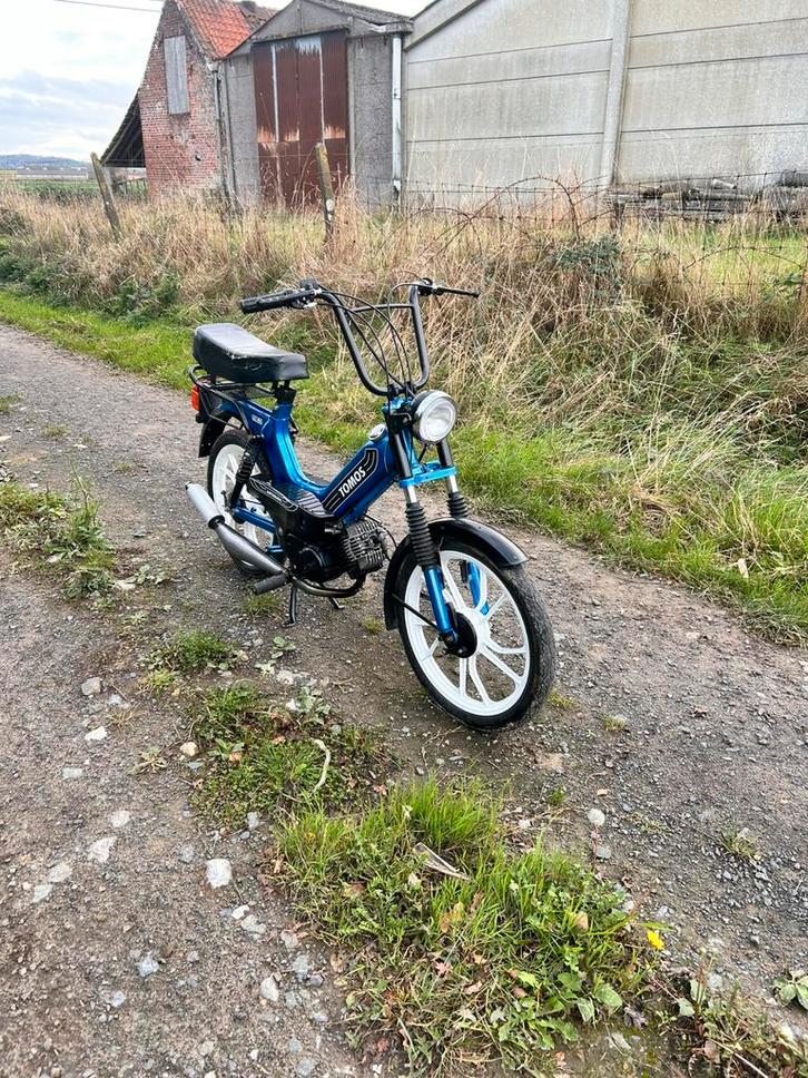 Tomos zonder papieren, Vélos & Vélomoteurs, Cyclomoteurs | Tomos, Utilisé, Quadro, Classe B (45 km/h), Enlèvement