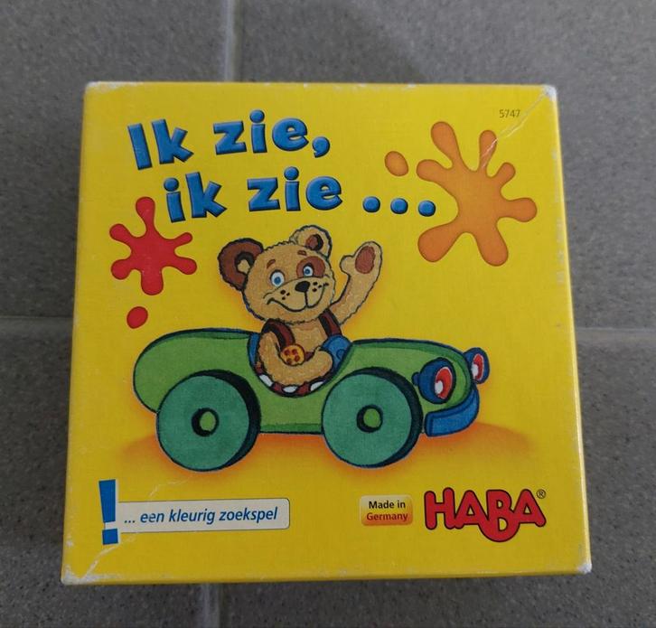 Spelletjes haba deel 2, Hobby en Vrije tijd, Gezelschapsspellen | Bordspellen, Zo goed als nieuw, Ophalen of Verzenden