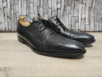 Floris van Bommel zwart grijze herenschoenen Mt 42,5 (8,5) beschikbaar voor biedingen
