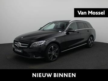 Mercedes-Benz C-Klasse Break C 300 de Business Solution Auto, Auto's, Automaat, 4 cilinders, Zwart, Plug-in hybride