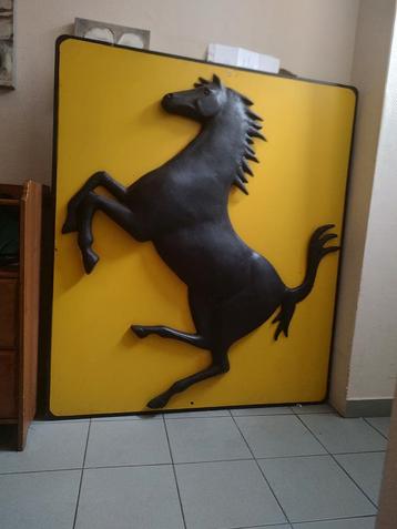 Panneau Ferrari vintage  beschikbaar voor biedingen