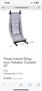 Fietsenkar + Thule infant sling voor fietskar coaster, Jardin & Terrasse, Comme neuf, Enlèvement