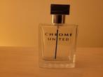 bouteille de parfum vide azzaro chrome united 50 ml, Enlèvement ou Envoi, Utilisé, Bouteille de parfum
