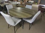 Nieuw tafel + 4 stoelen = 500 euro compleet., Huis en Inrichting, Tafels | Eettafels, Ophalen, Nieuw
