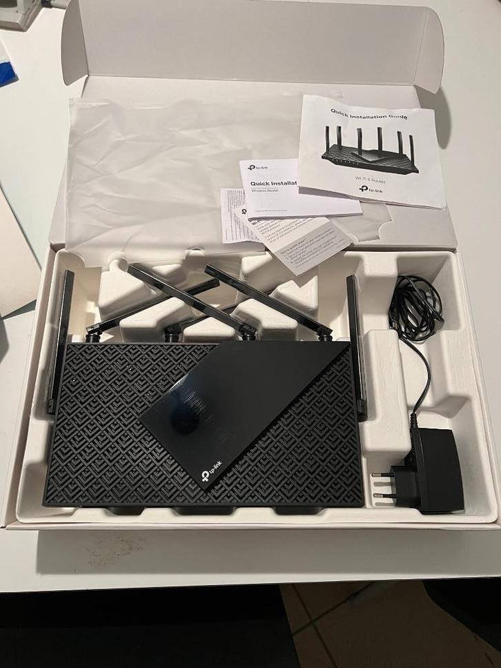 TP Link AX5400 Archer Ax73 WiFi 6 router, Computers en Software, Routers en Modems, Zo goed als nieuw, Router, Ophalen of Verzenden
