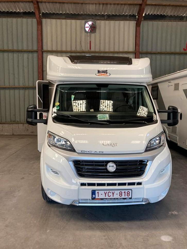 Mc Louis Carat 470, Caravans en Kamperen, Mobilhomes, Particulier, tot en met 4, Half-integraal, McLouis, Fiat, Diesel, Handgeschakeld