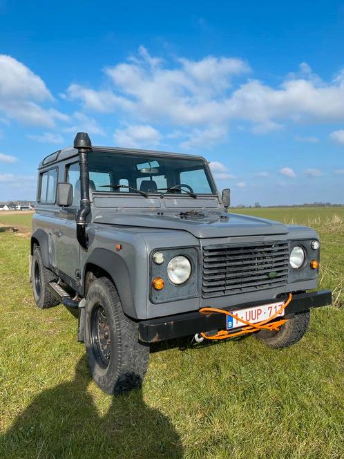 Land Rover Defender 90, Auto's, Land Rover, Particulier, Defender, Diesel, SUV of Terreinwagen, 3 deurs, Handgeschakeld, Zilver of Grijs