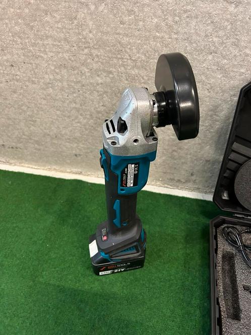 Nieuwe BSN tools haakse slijper met 2 accu’s, Doe-het-zelf en Bouw, Gereedschap | Slijpmachines, Nieuw, Haakse handslijpmachine