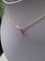 hanger met briljant 18kt geelgoud, Geel, Nieuw, Ophalen of Verzenden, Met edelsteen